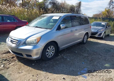 2010 Honda Odyssey Ex from USA, damaged, VIN 5FNRL3H44AB020665